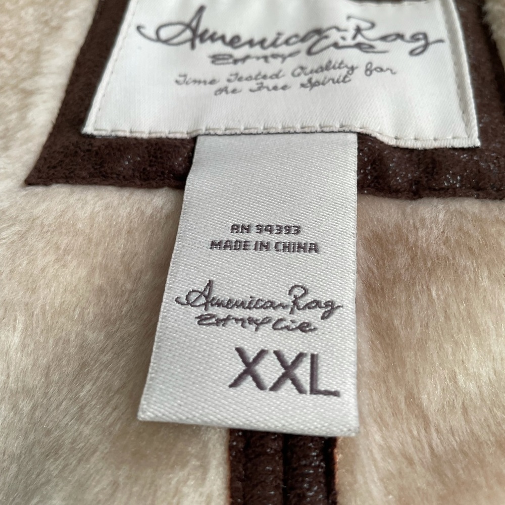 American Rag, XXL Brown Vest, new without tag. - Picture 5 of 6